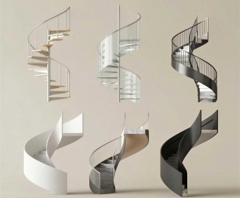 Modern Rotating Staircase-ID:100219018