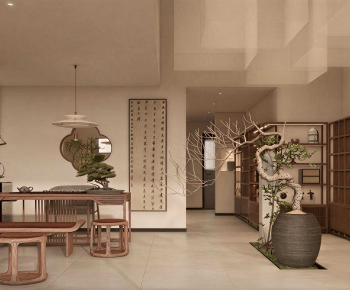 New Chinese Style Tea House-ID:774883997