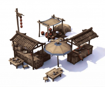 Chinese Style Garden-ID:225234034
