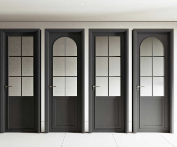 French Style Single Door-ID:161185032