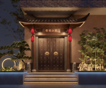 New Chinese Style Gate-ID:777359965