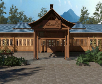 Chinese Style Facade Element-ID:491055013