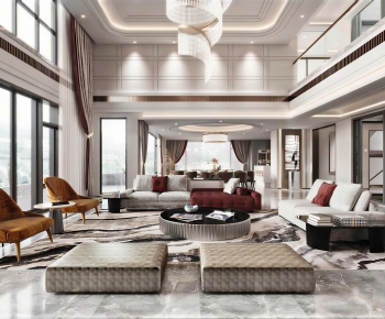 Modern A Living Room-ID:967119931