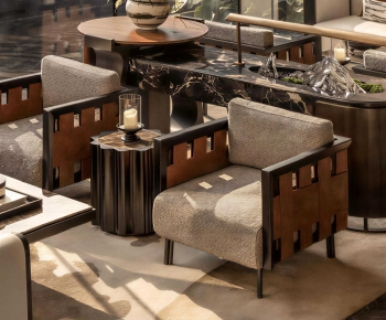 New Chinese Style Sofa Combination-ID:146329459