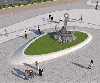 Modern Sculpture Sketch-ID:828471904