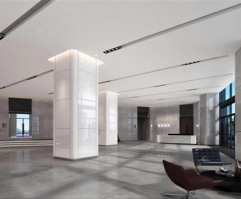 Modern Office Reception Desk-ID:394241094