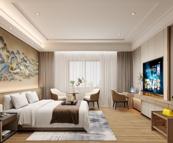 New Chinese Style Guest Room-ID:239178906