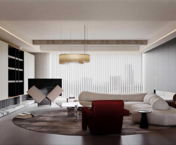 Modern A Living Room-ID:694680936