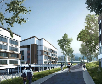 Modern Commercial Street-ID:388119218