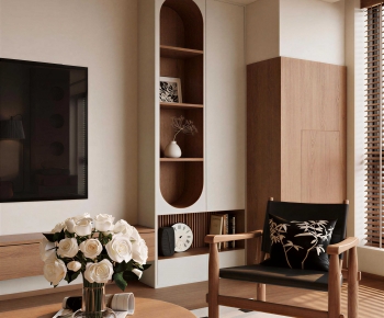 Modern A Living Room-ID:746582032