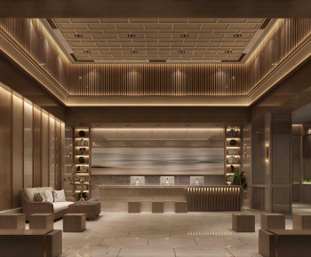 New Chinese Style Lobby Hall-ID:314929969