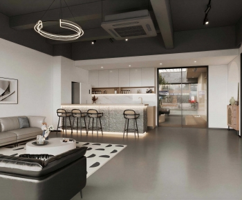 Modern Office Tea Room-ID:844093089