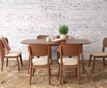 Modern Dining Table And Chairs-ID:899086006