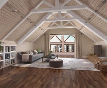Wabi-sabi Style A Living Room-ID:136050941