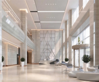 Modern Office Reception Desk-ID:526596074