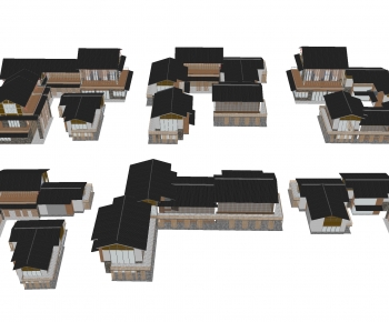 New Chinese Style Appearance Of Commercial Building-ID:679521083