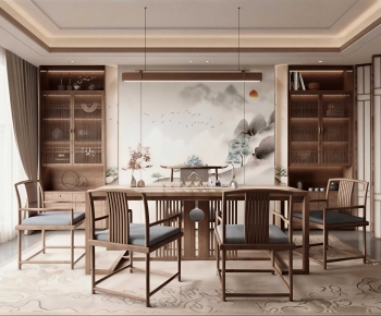 New Chinese Style Tea House-ID:515640979