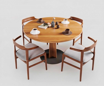 Modern Dining Table And Chairs-ID:779968024