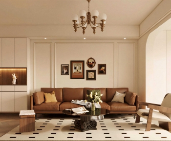 Modern A Living Room-ID:136883026