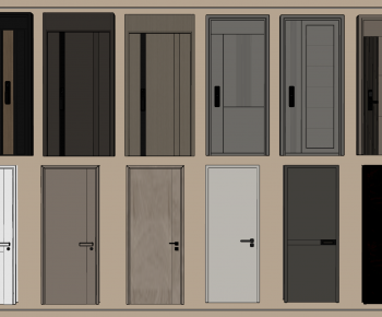 Modern Entrance Door-ID:199522977
