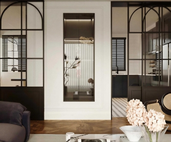 French Style A Living Room-ID:604249003