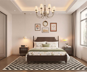 American Style Bedroom-ID:171931986