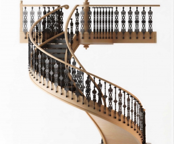 European Style Rotating Staircase-ID:104026085