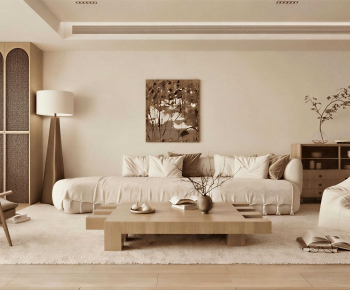 Wabi-sabi Style A Living Room-ID:361782078