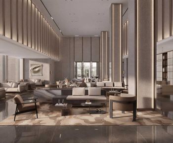 New Chinese Style Lobby Hall-ID:789937021