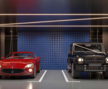 Modern Underground Garage-ID:688710246