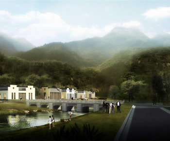 New Chinese Style Appearance Of Commercial Building-ID:116308934