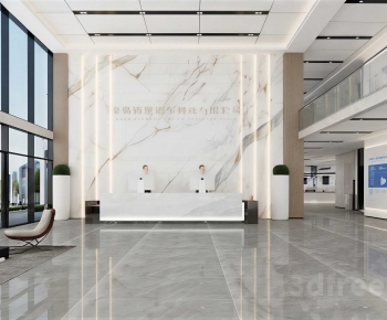 Modern Office Reception Desk-ID:101198912