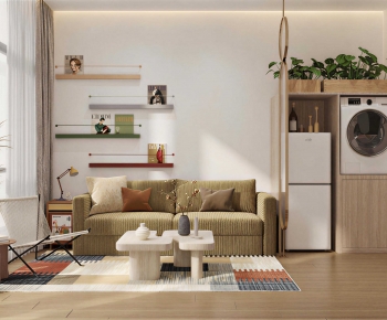 Nordic Style A Living Room-ID:725403076