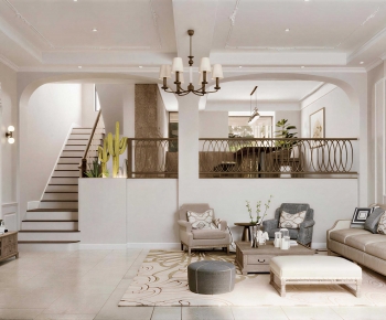 American Style A Living Room-ID:901268969