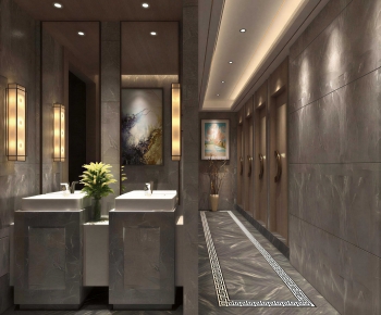 New Chinese Style Public Toilet-ID:746016988