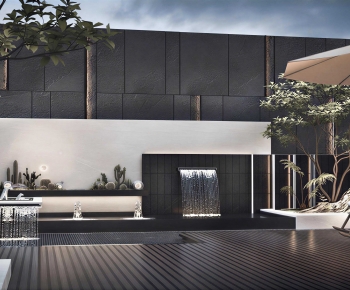 Modern Courtyard/landscape-ID:531255961