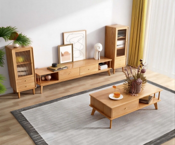 Japanese Style TV Cabinet-ID:312591083
