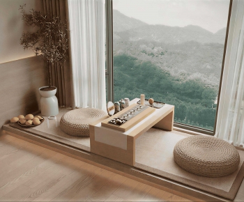 New Chinese Style Tea Tables And Chairs-ID:105009115