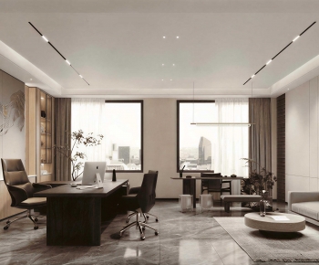 Modern Manager's Office-ID:344552992