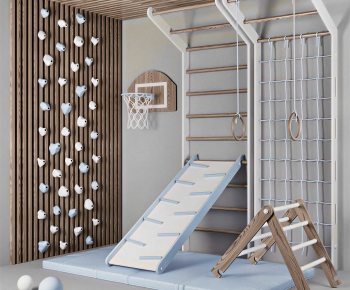 Modern Children's Room Activity Room-ID:374068027