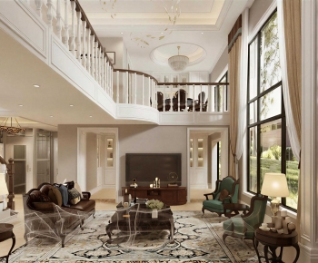 American Style A Living Room-ID:388933909
