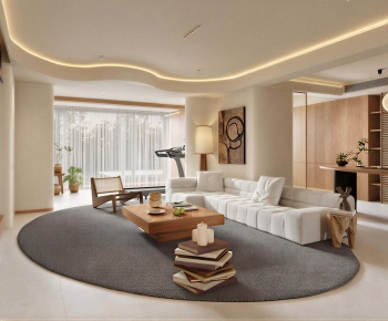 Modern A Living Room-ID:455730922