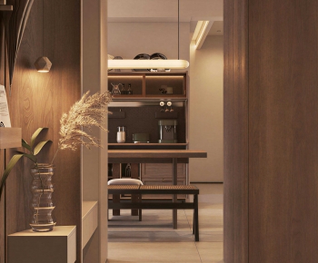 Wabi-sabi Style A Living Room-ID:745752102