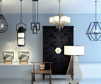 New Chinese Style Floor Lamp-ID:237103941