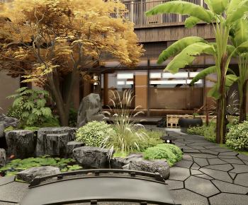 New Chinese Style Courtyard/landscape-ID:704828985