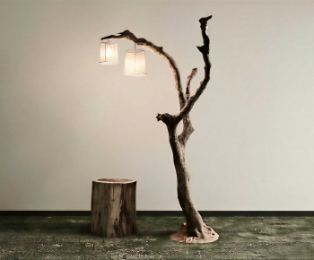 Wabi-sabi Style Floor Lamp-ID:515600922