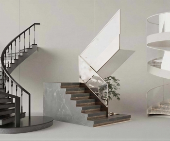 Modern Rotating Staircase-ID:786472087