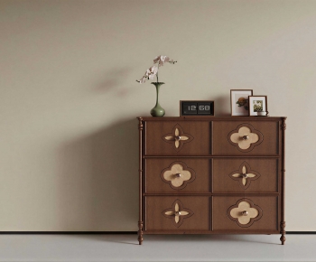 French Style Entrance Cabinet-ID:409113889