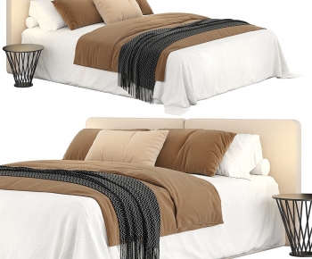 Modern Double Bed-ID:190304046