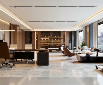 Modern Manager's Office-ID:411529062